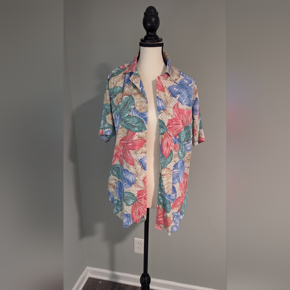 Unisex Hawaiian Short Sleeve Button Up